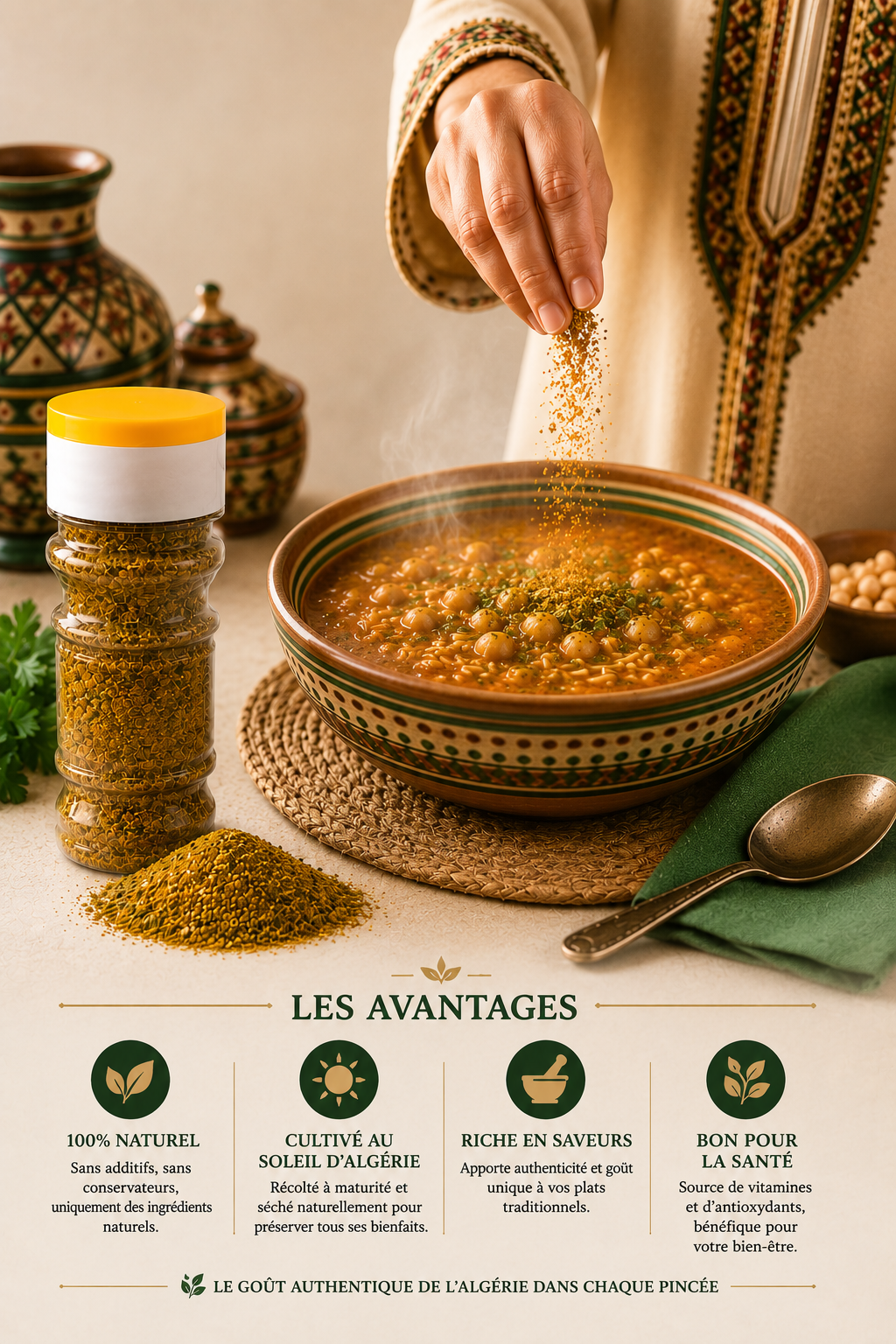 épices Kefta, épices orientales, Pack découverte ( épice Kefta, épice Tajine, épice Merguez, épice Méchoui